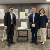 President Chun-i Chen visited the Central Library at National University of Singapore